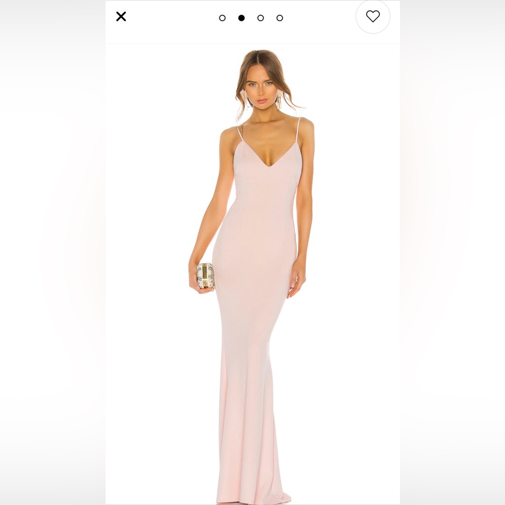 Katie May Bambi dress in blush
